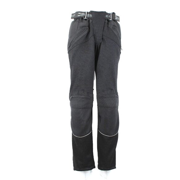 Rocket Pants - Joe Rocket Sz L 12-14 Black Nylon Mesh Mixed Media Padded Motorcycle Pants